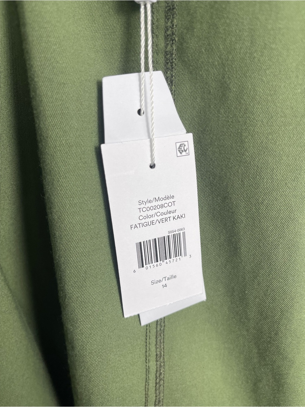 Derek Lam 10 Crosby Gwen Field Jacket Green Womens Size 14 - Picture 12 of 12